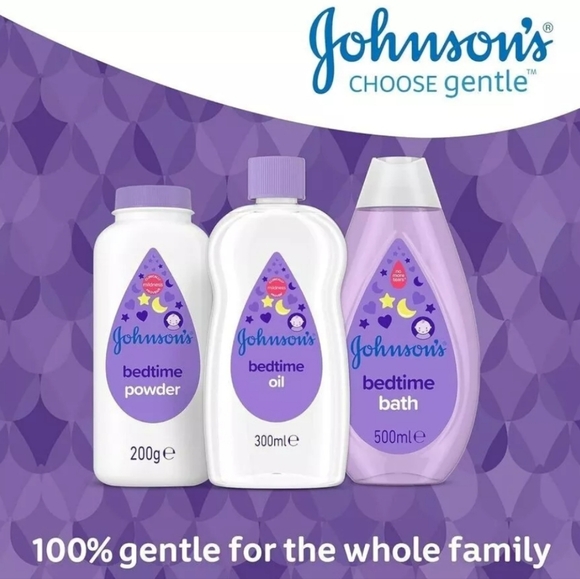 3 pack Johnson's Baby Bedtime Oil with Natural Calm Aromas (300ml) - Picture 3 of 7